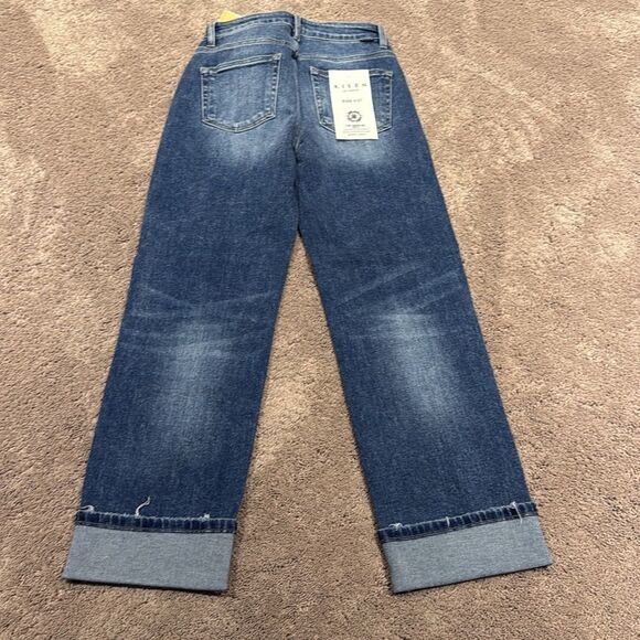 Tummy Control Risen denim! With stretch! Can be uncuffed! High rise size 5 - Picture 6 of 14